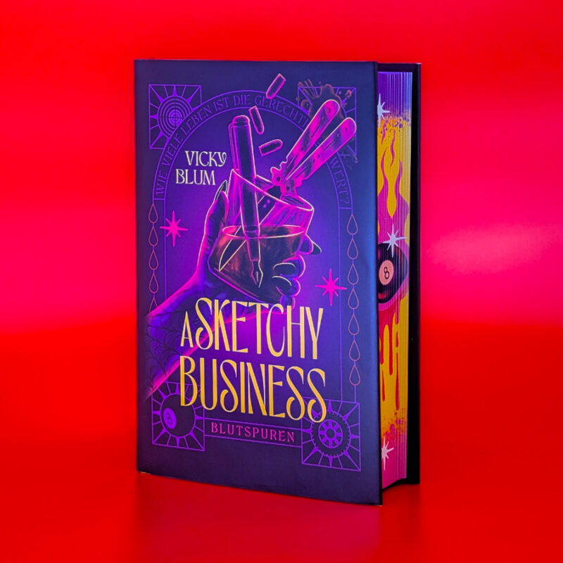 LIMITIERTE SONDERAUSGABE: A Sketchy Business – Blutspuren (2. Auflage)