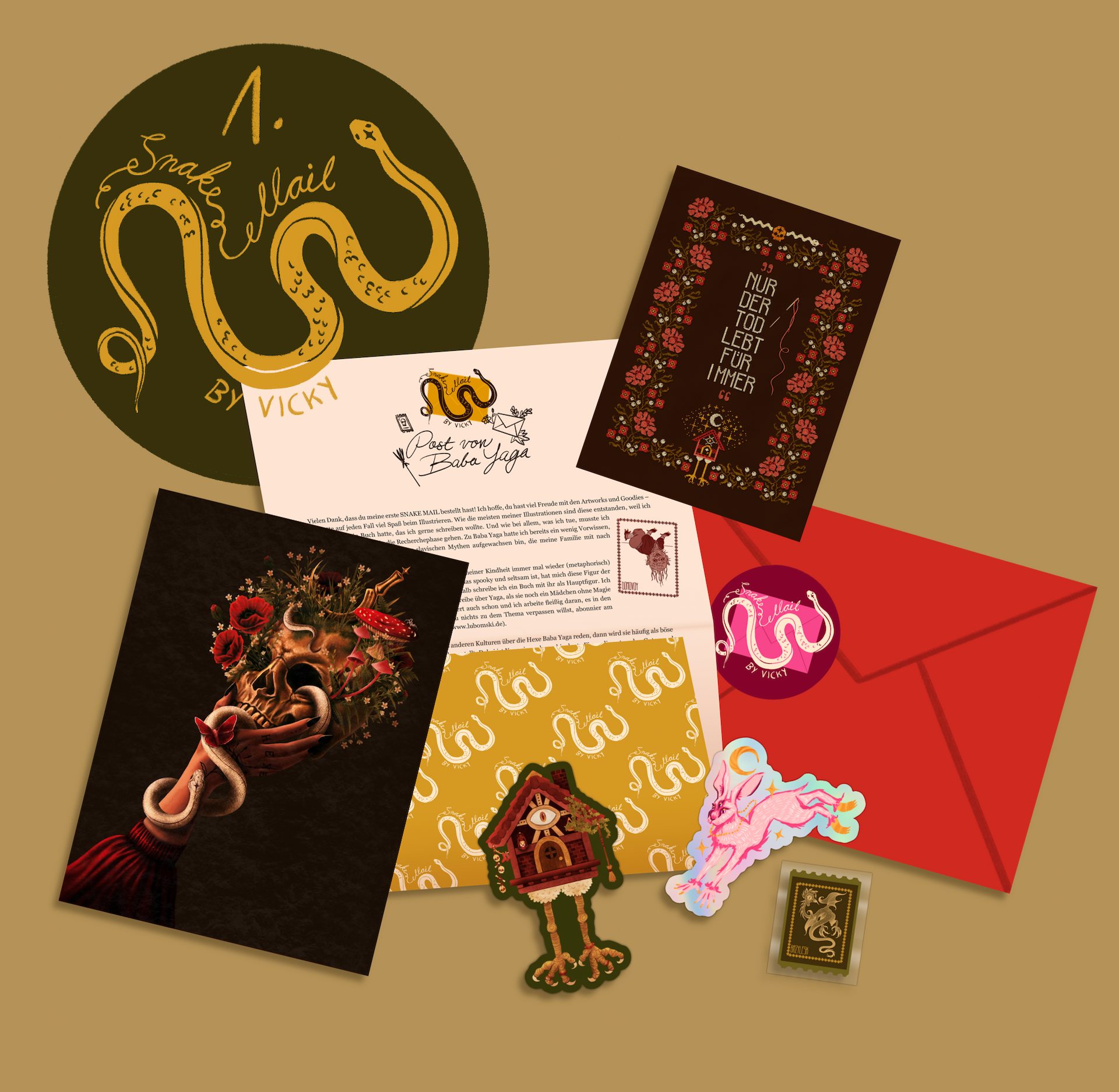 SNAKE MAIL: Edition "Post von Baba Yaga"