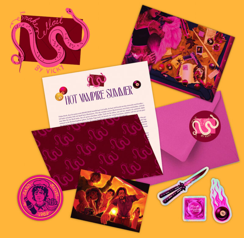 SNAKE MAIL: Edition "Hot Vampire Summer"